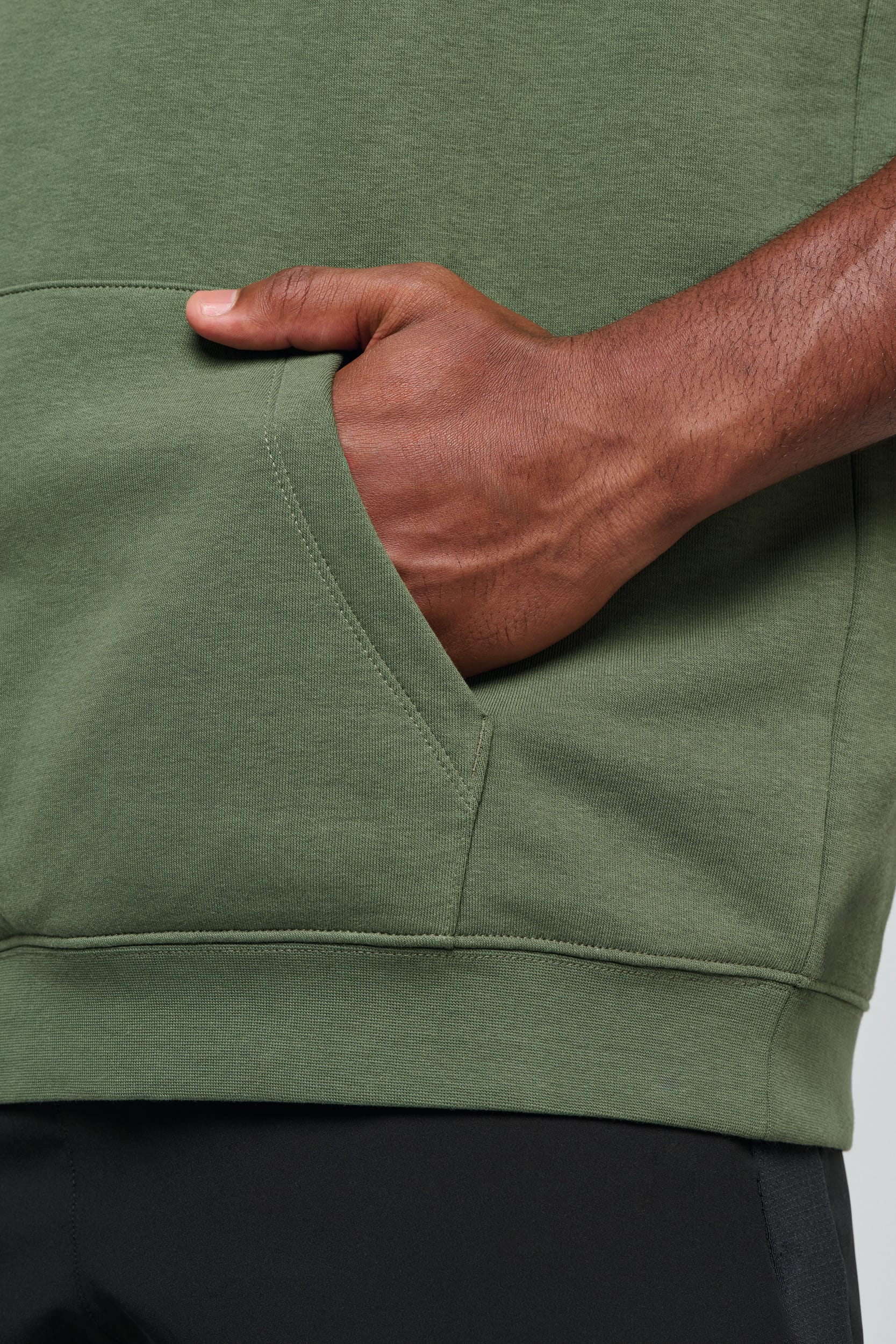 Sudadera con capucha sin mangas