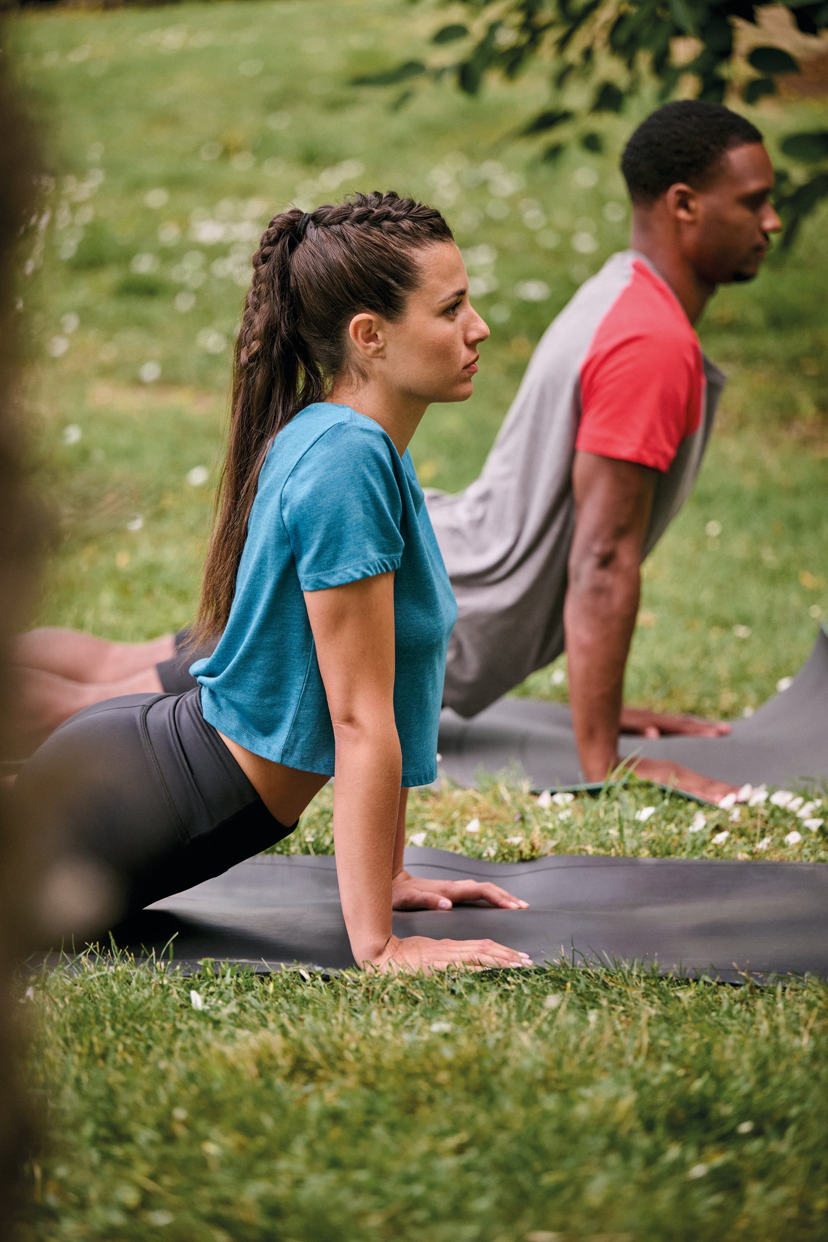 Camiseta crop triblend | PA4022