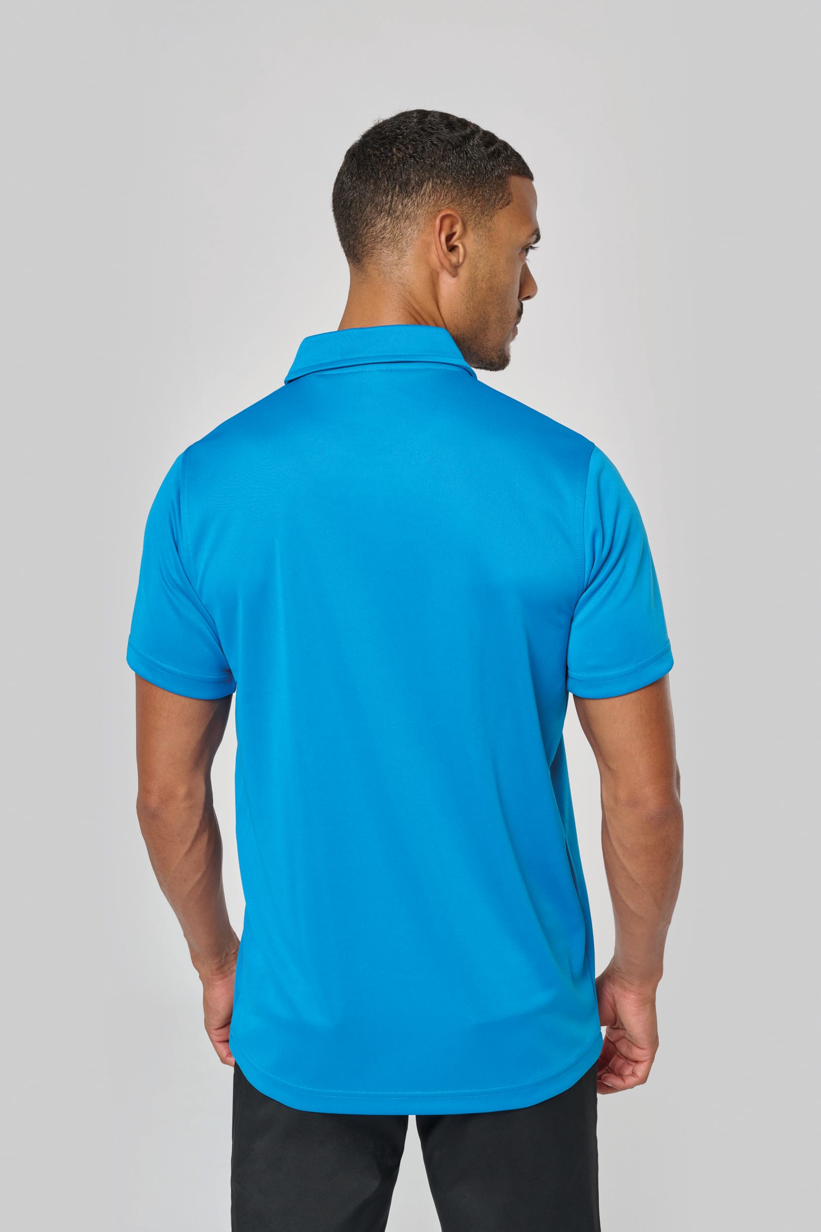 Polo deportivo manga corta hombre
