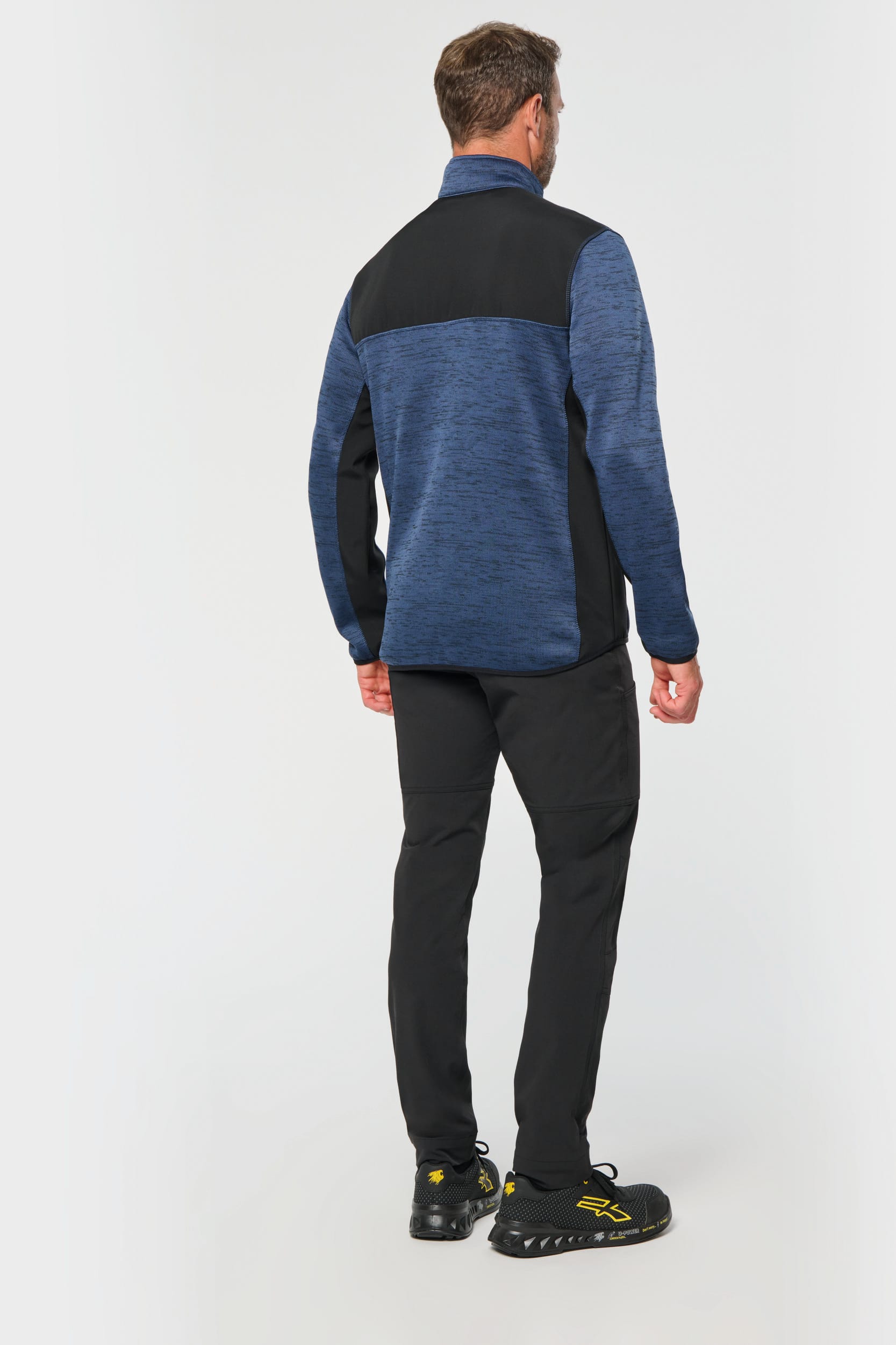 Chaqueta polytricot reciclada hombre