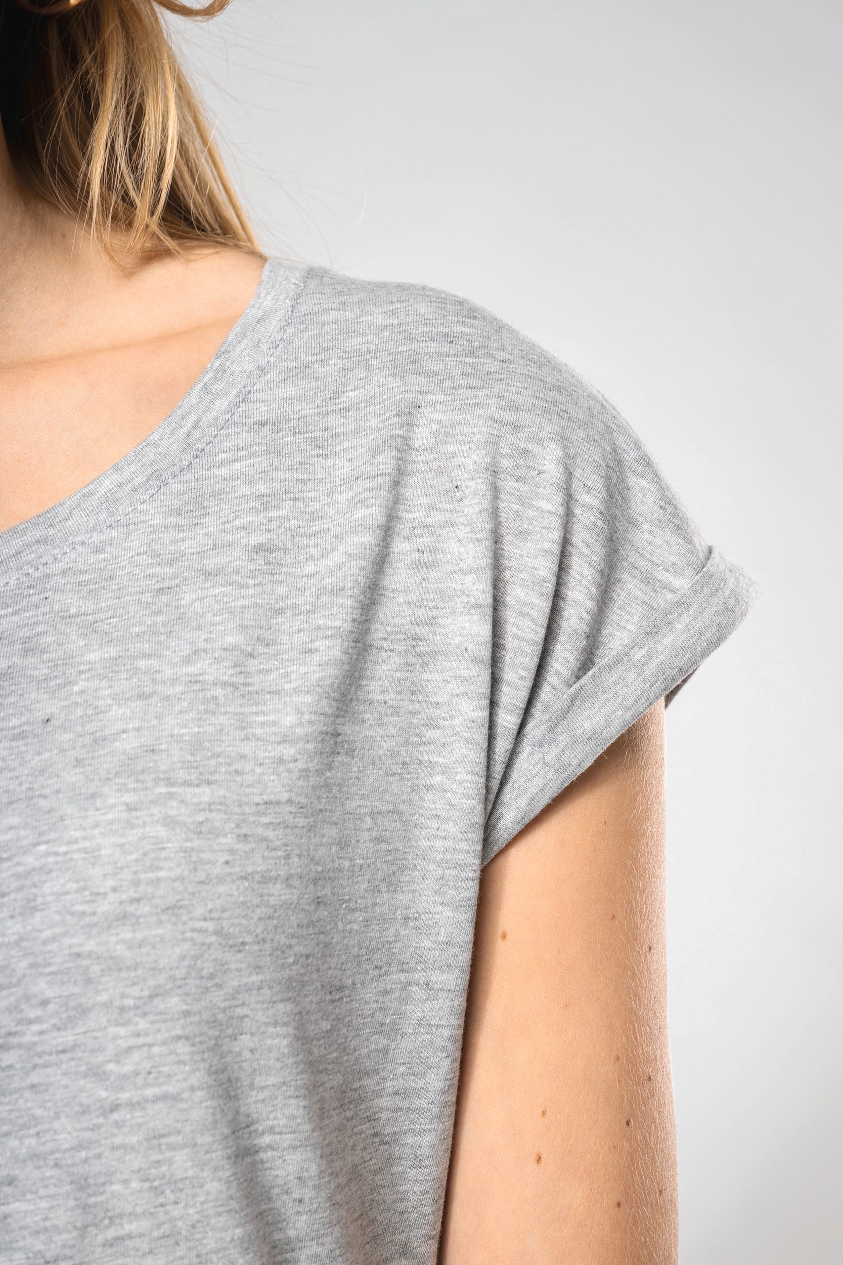 Camiseta larga mujer