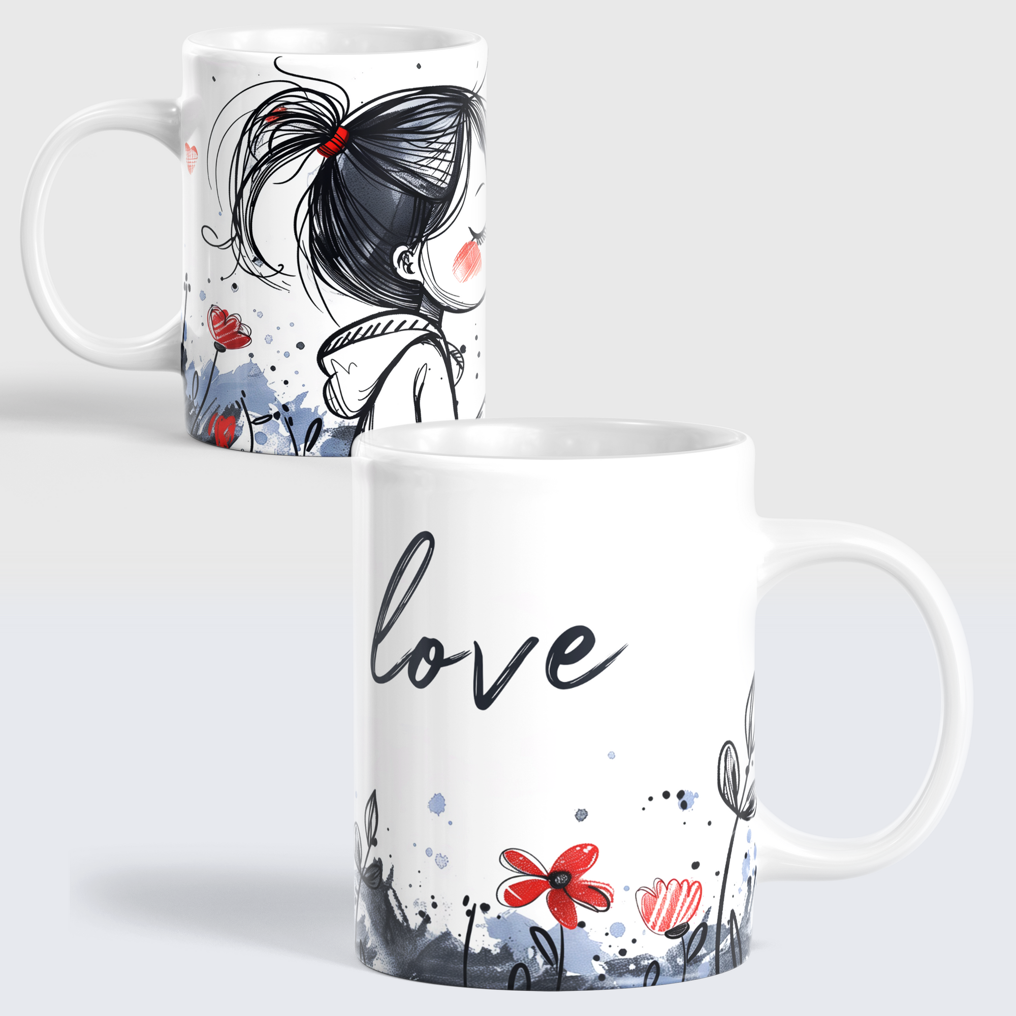 Taza simple love