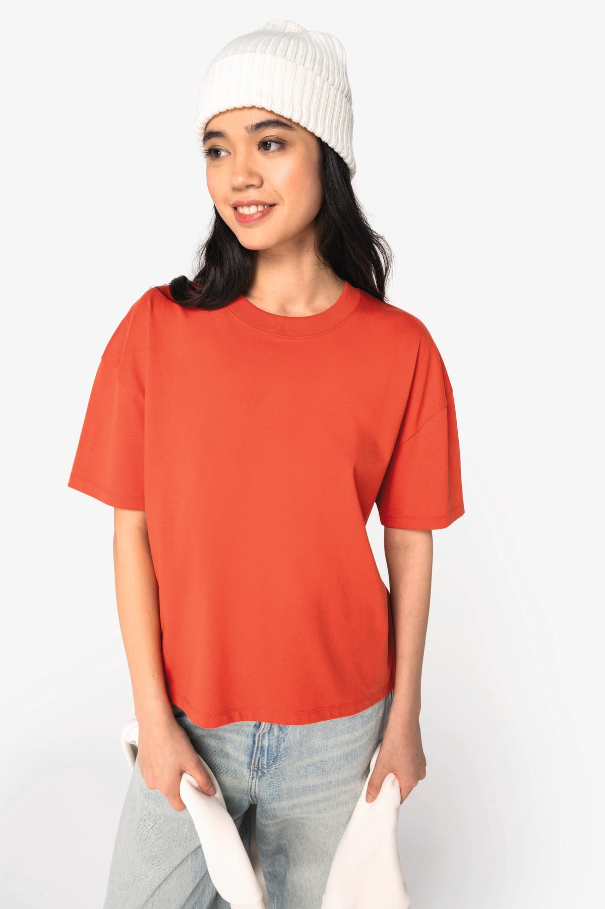 NS313 Camiseta ecorresponsable oversize mujer