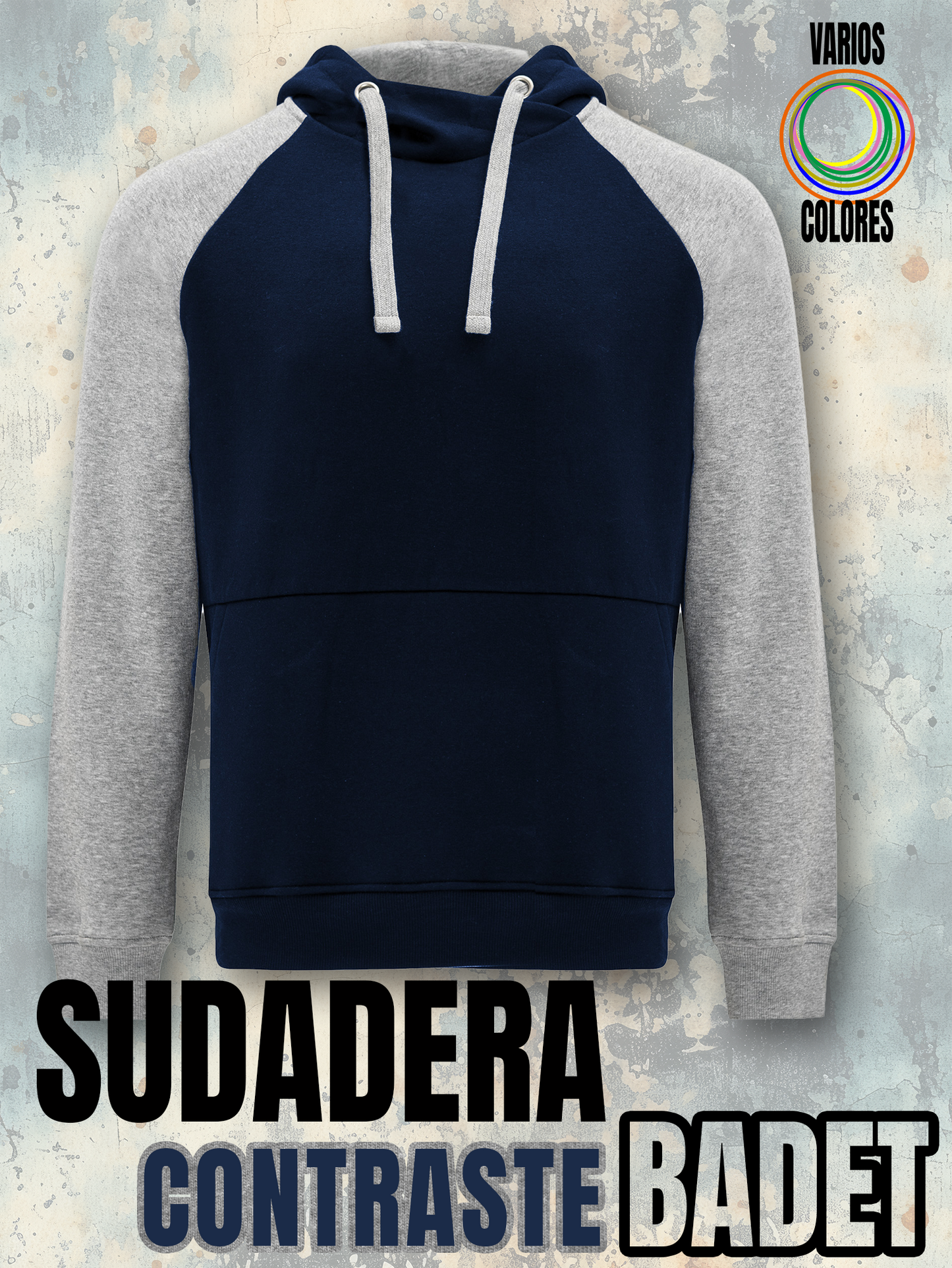 Sudadera contraste Unisex