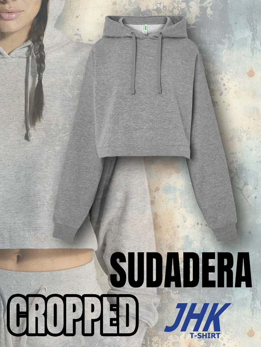 Sudadera lady cropped