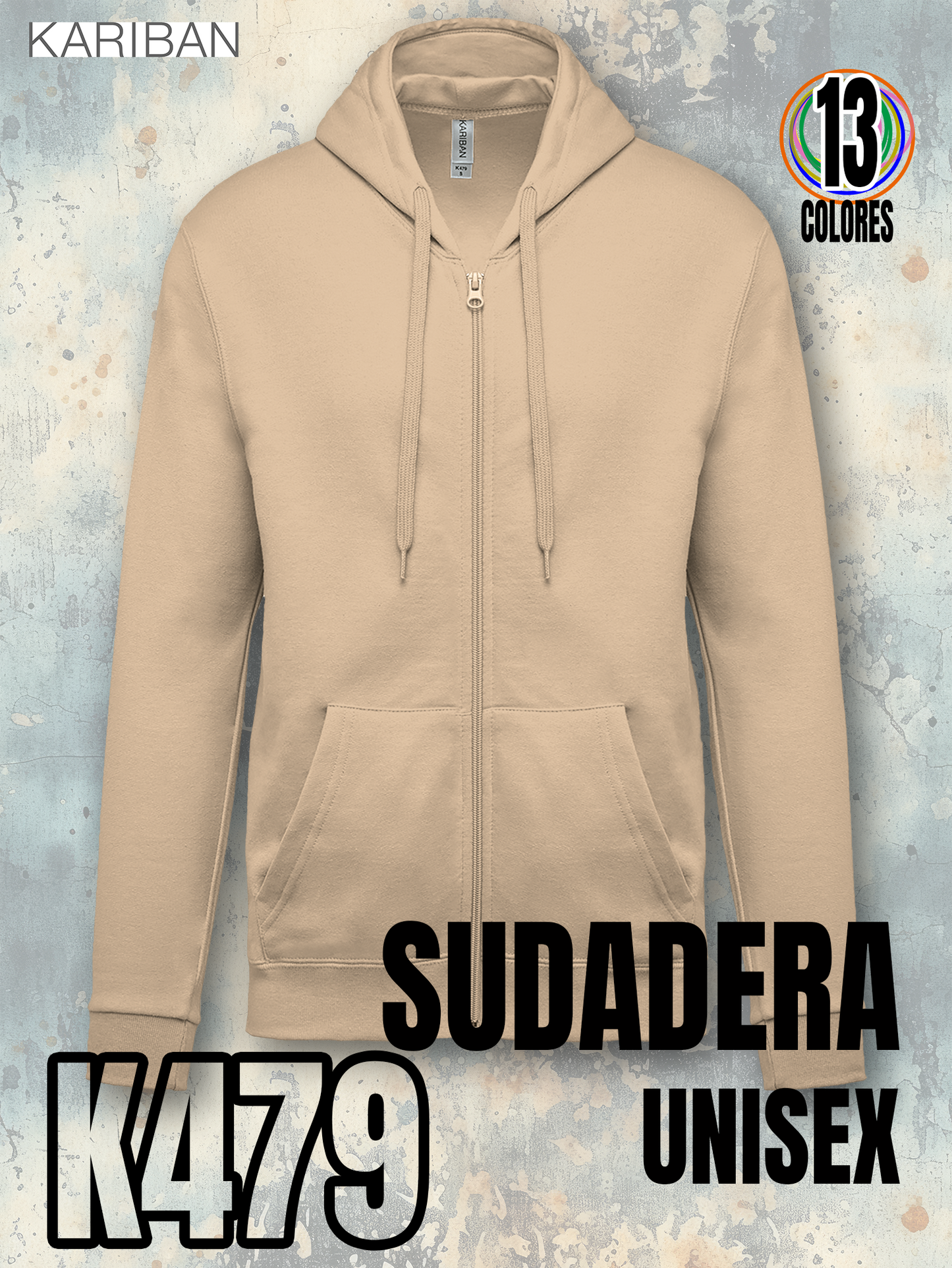 Sudadera Cremallera