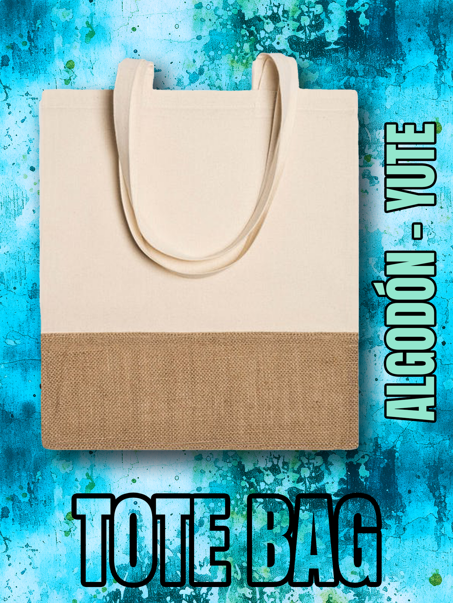 Tote yute personalizada