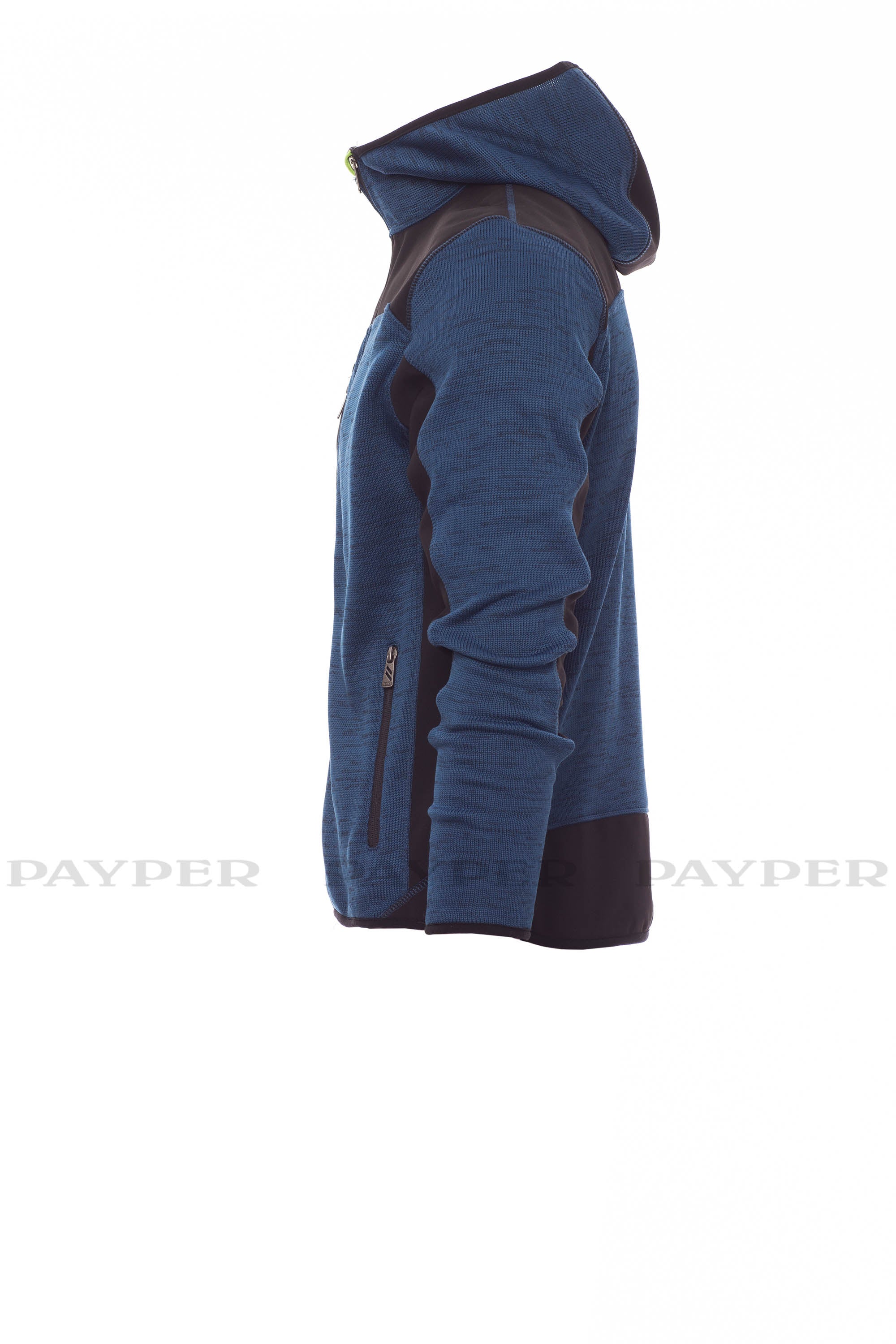 Chaqueta técnica con inserciones en soft-shell