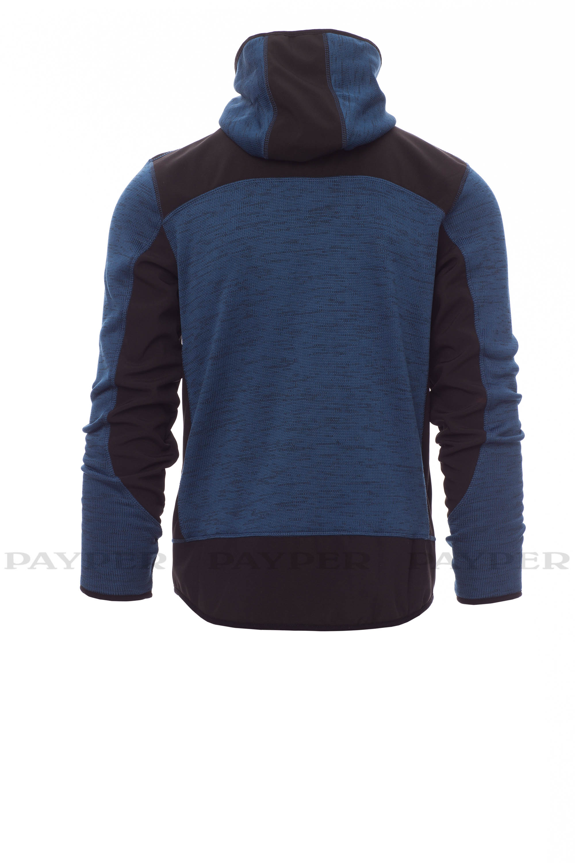 Chaqueta técnica con inserciones en soft-shell