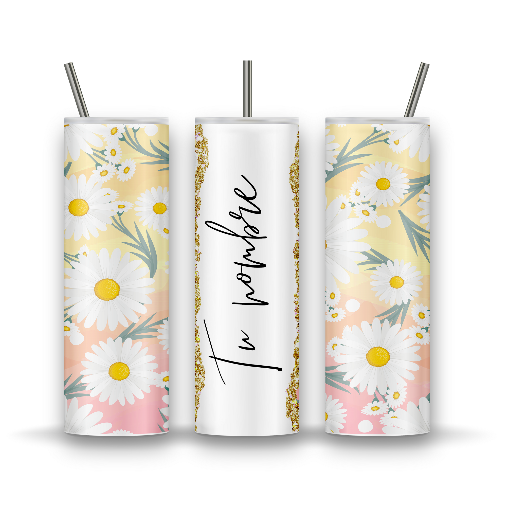 Tumbler margaritas + nombre