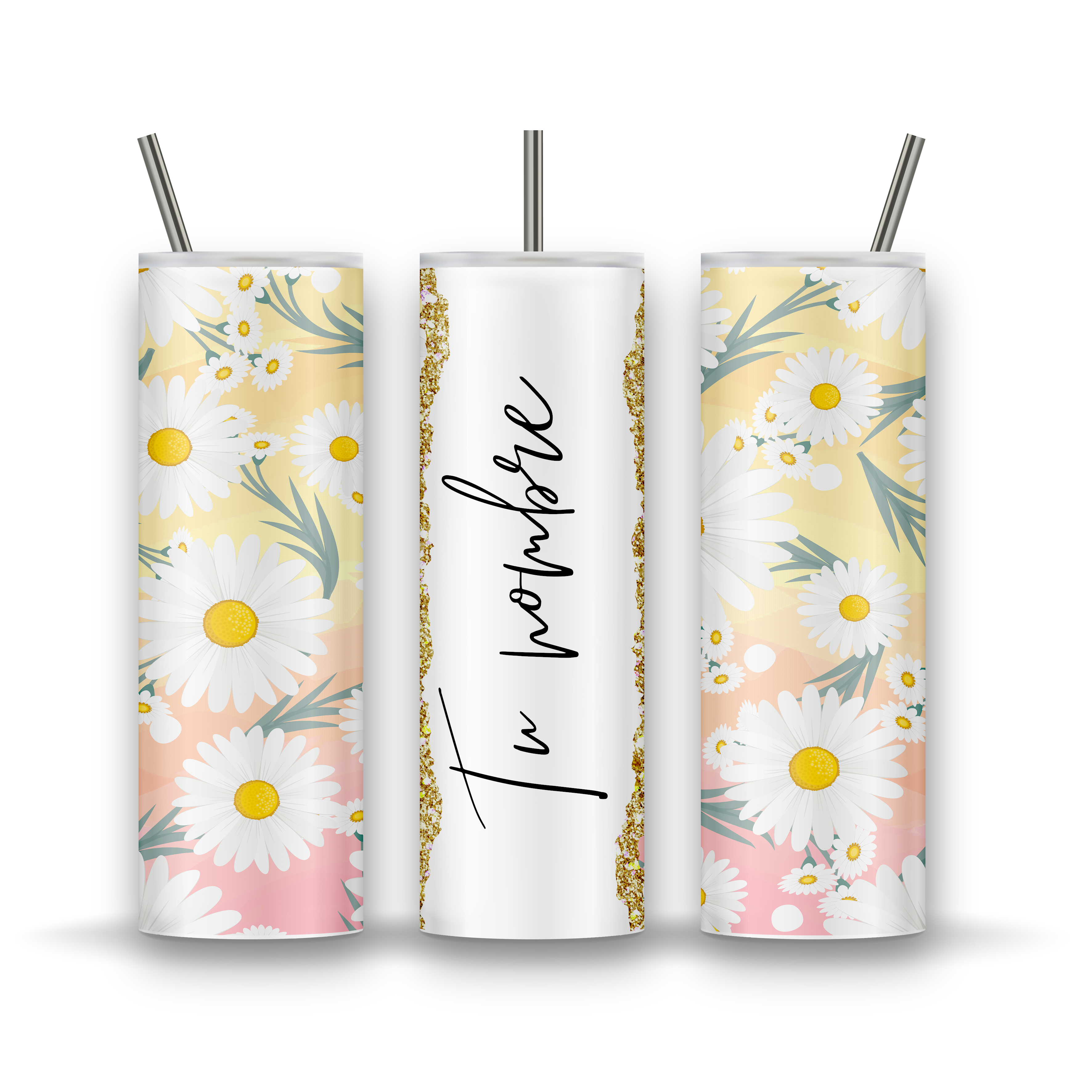 Tumbler margaritas + nombre