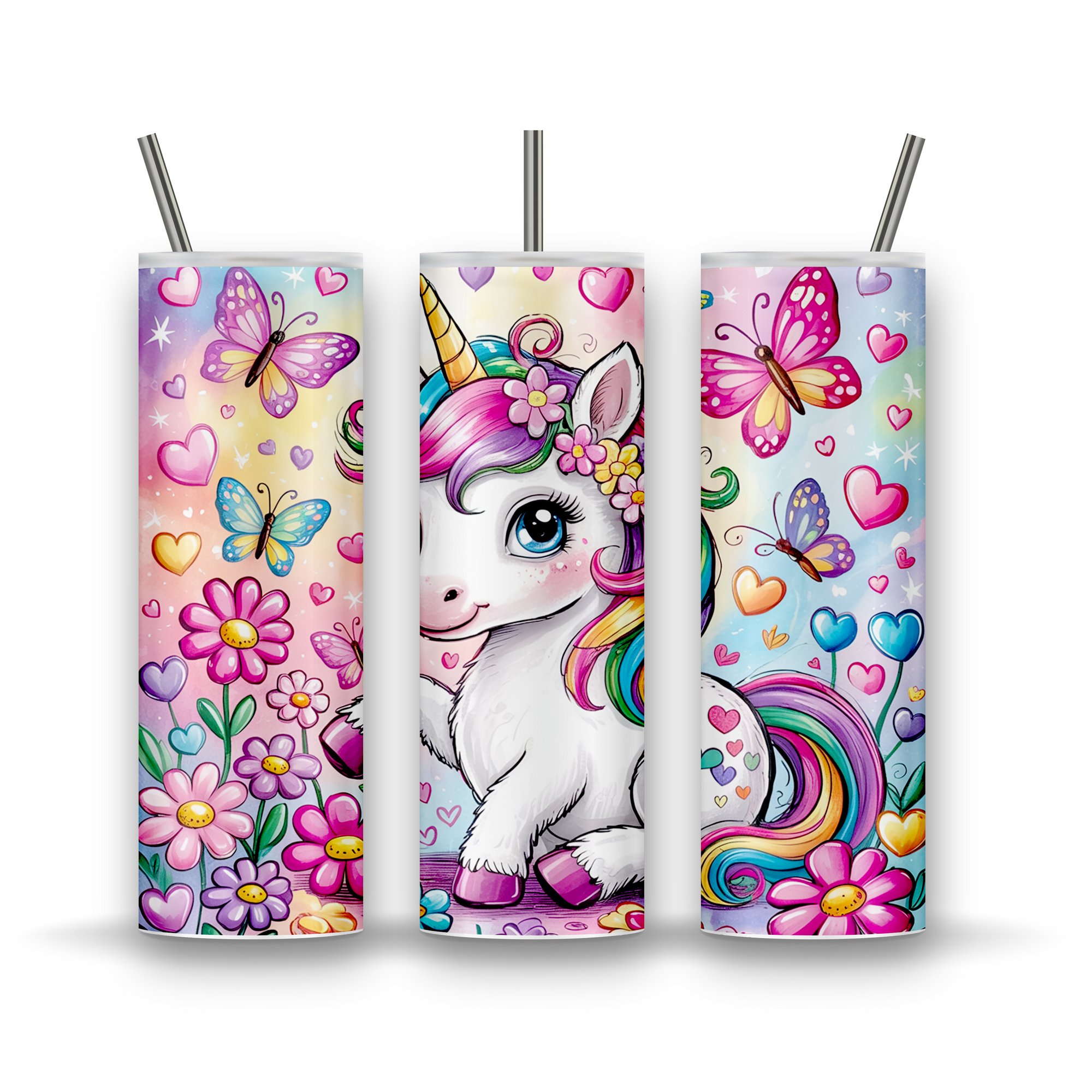 Tumbler unicornio