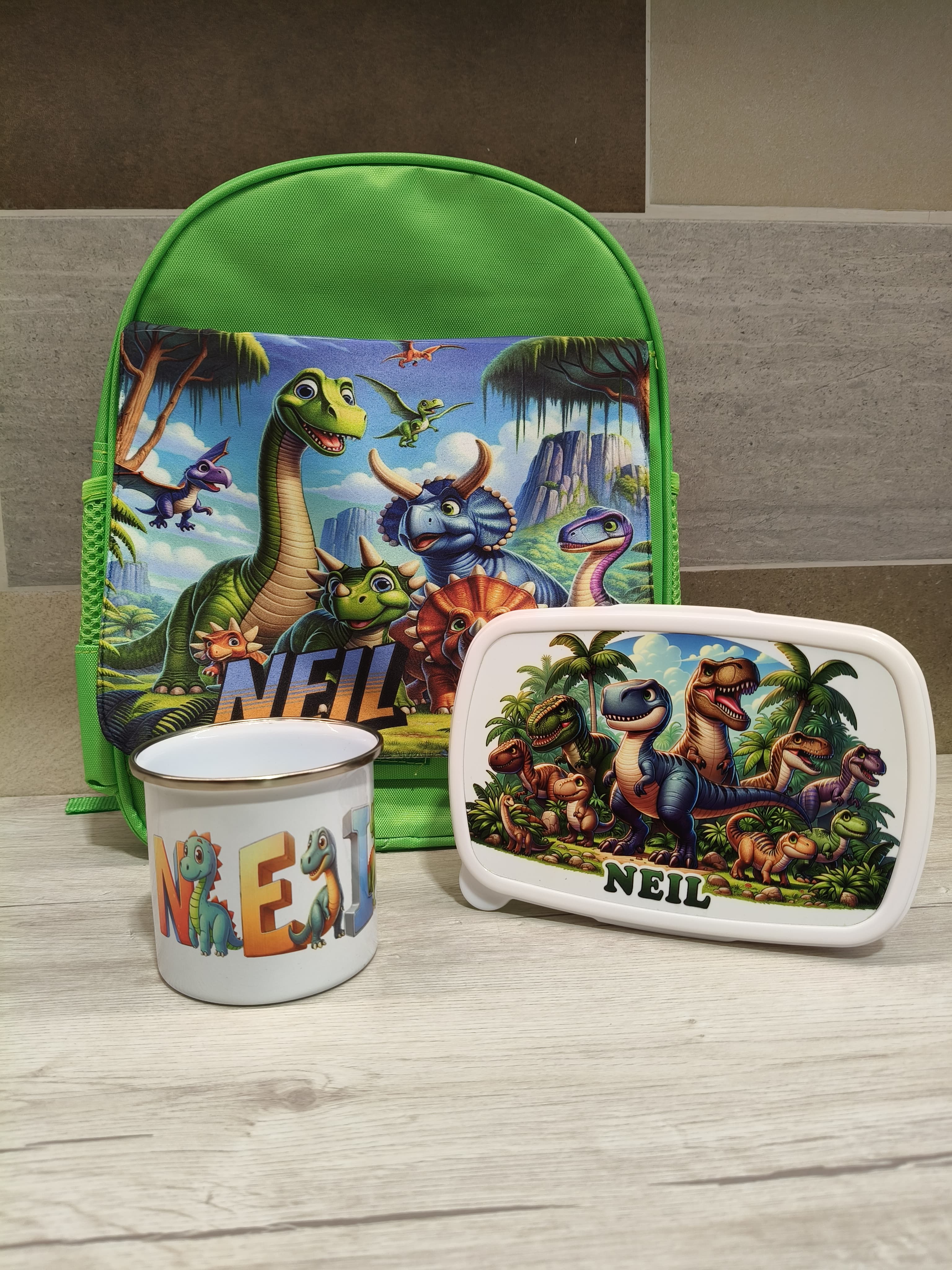Conjunto cole taza acero