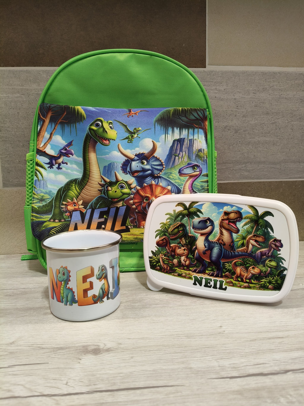 Conjunto cole taza acero