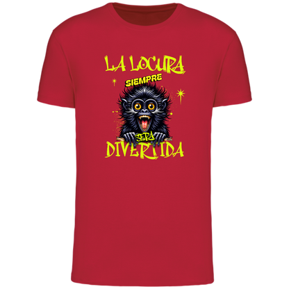 Camiseta locura hombre - unisex