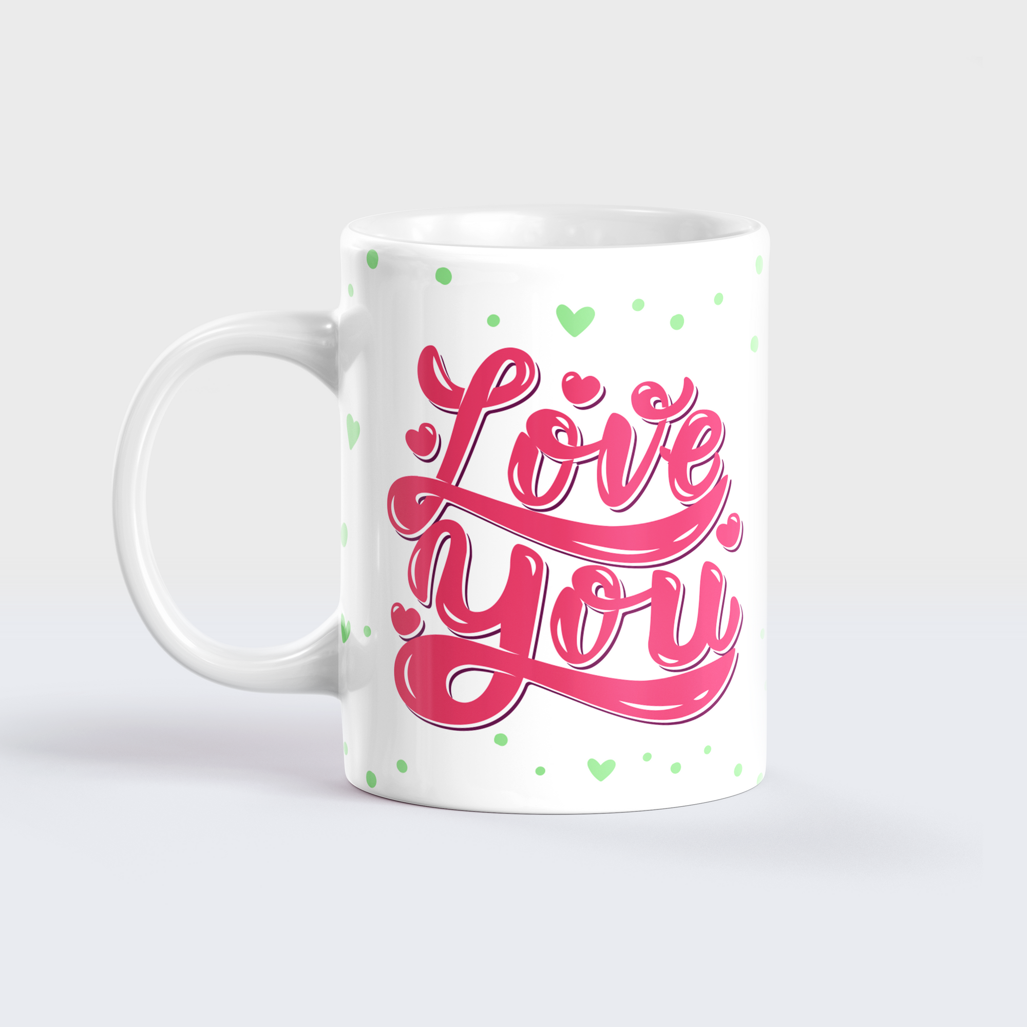 Taza love you pareja cactus