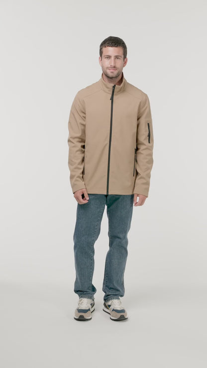 Chaqueta softshell hombre K401