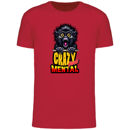 Camiseta mental crazy hombre - unisex