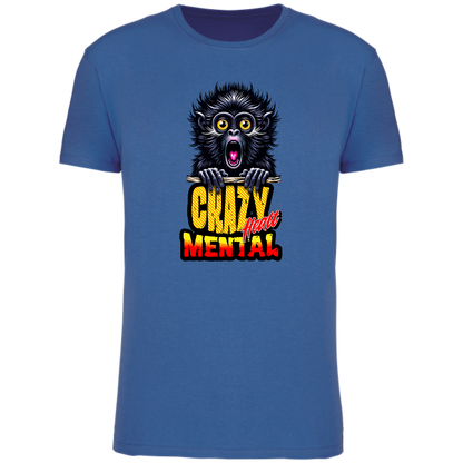 Camiseta mental crazy hombre - unisex