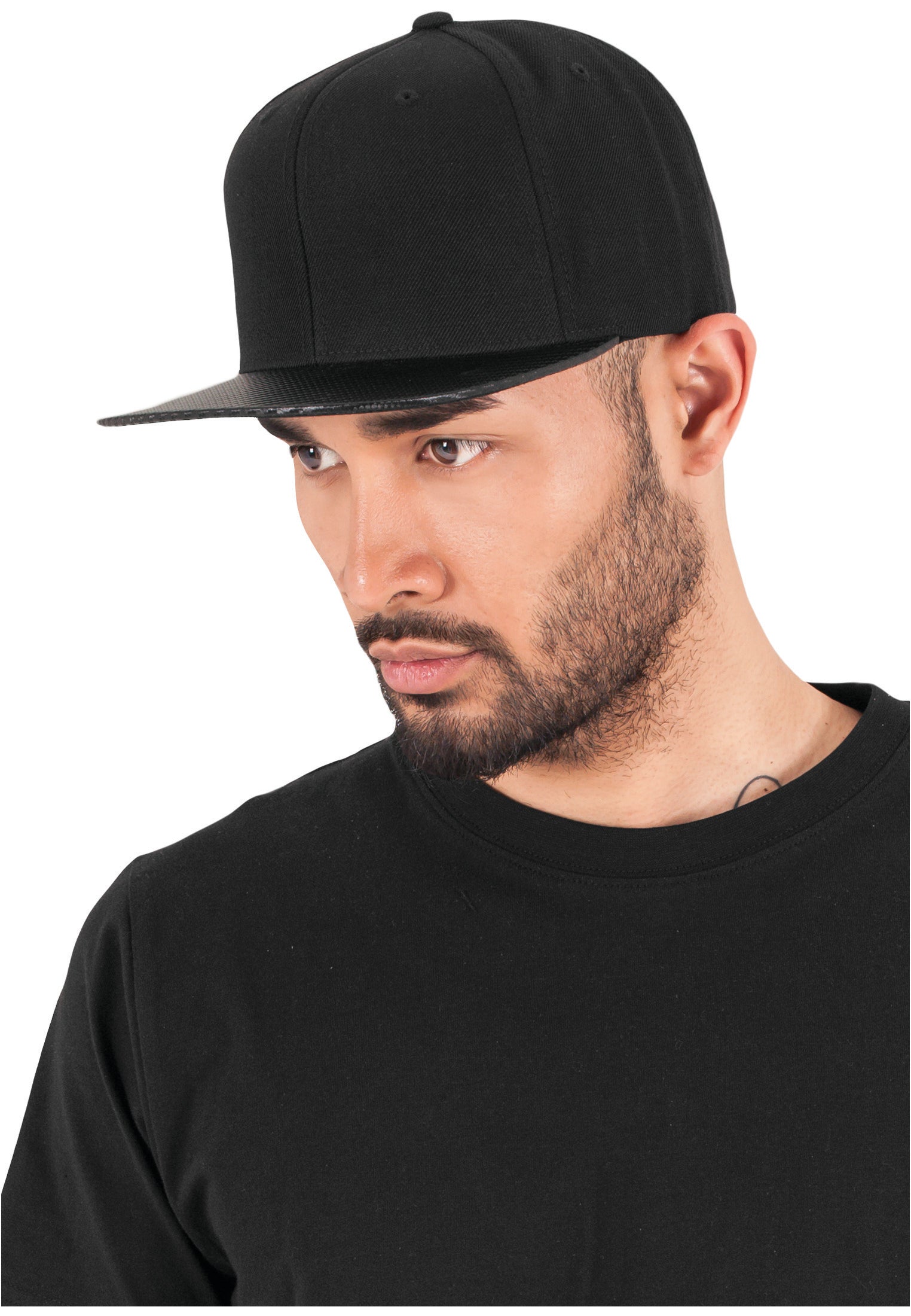 Gorra visera plana Snapback contraste