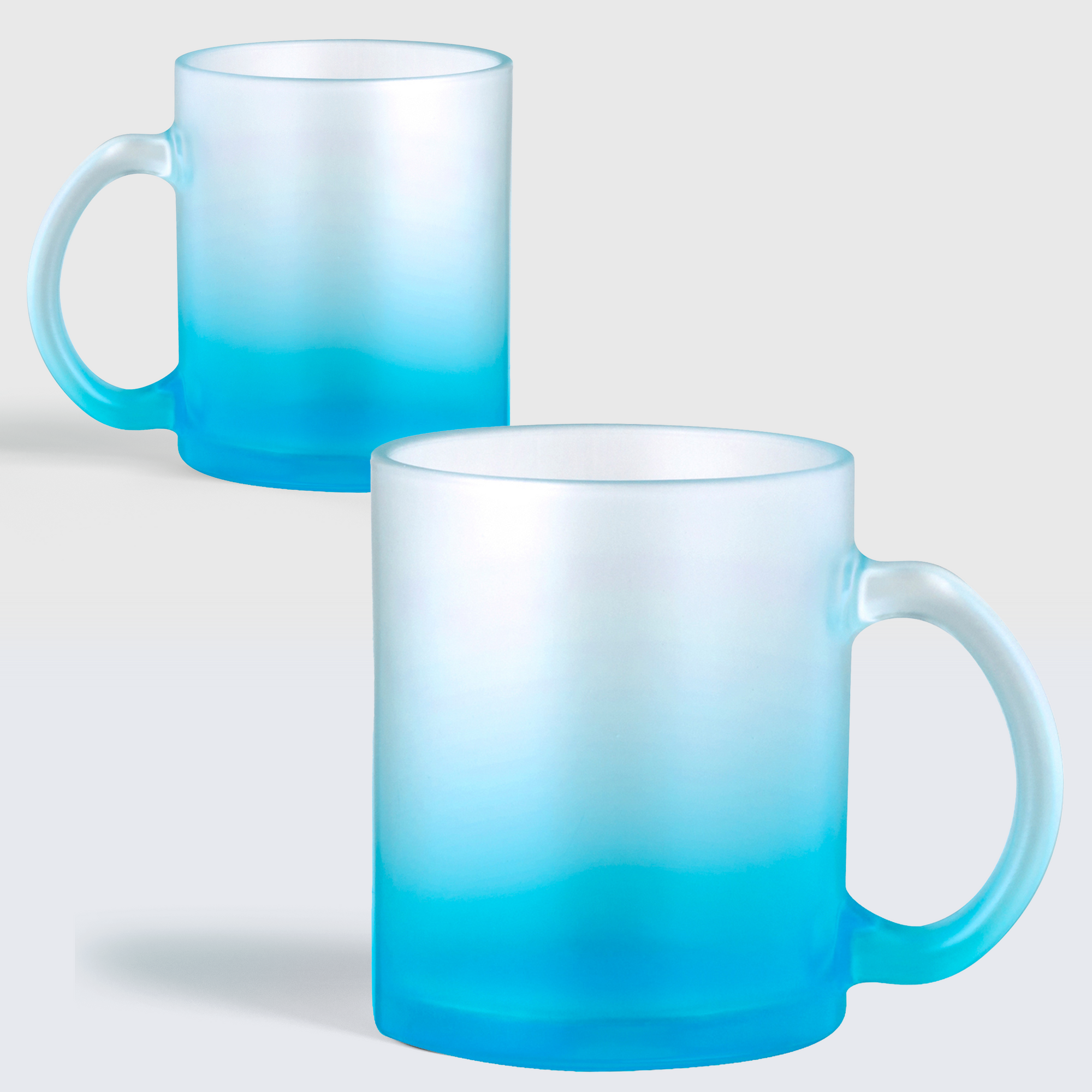 Taza cristal colores mate