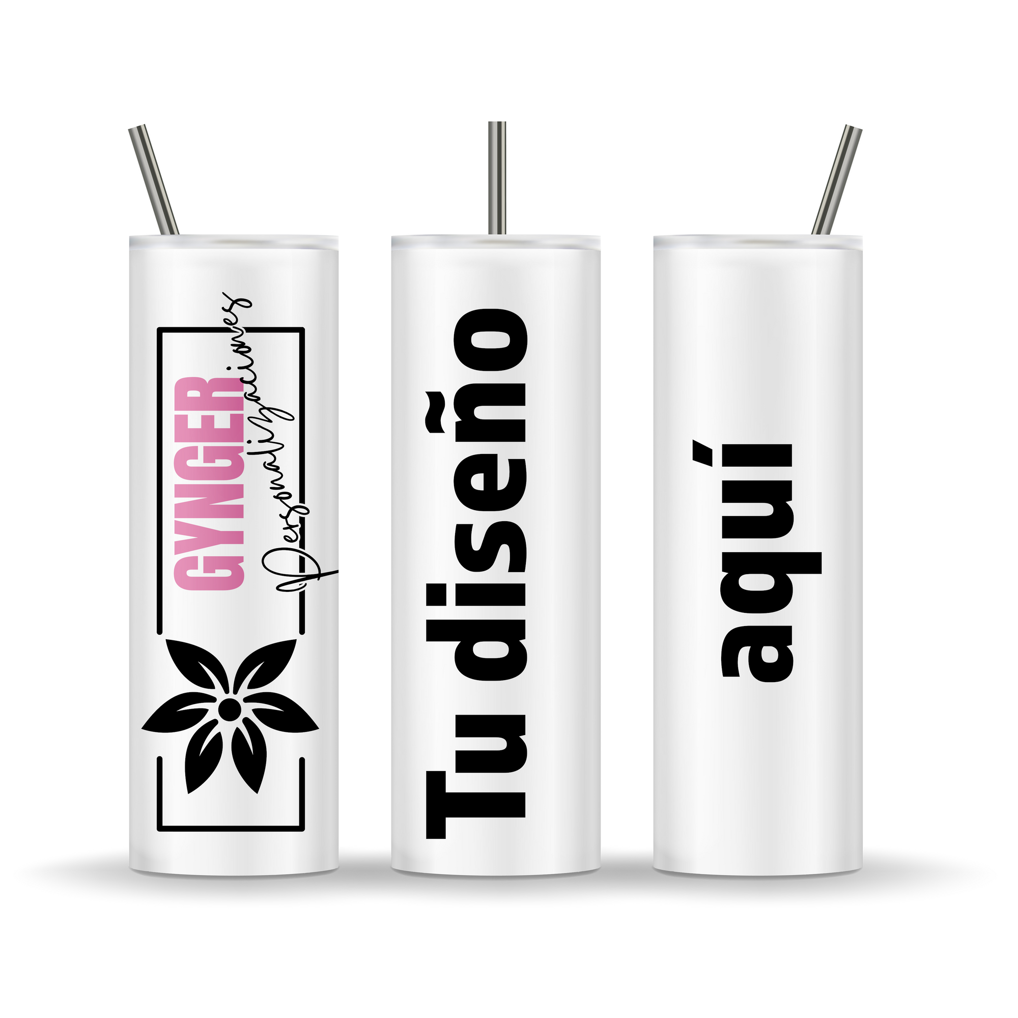 Tumbler personalizado con tu diseño
